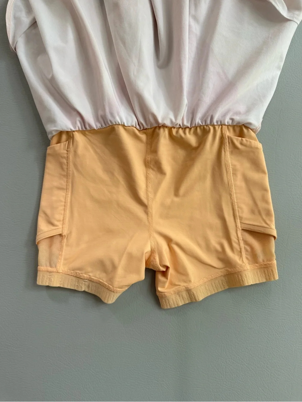 Lululemon Orange Court Rival High Rise Skirt Skort Garrogeo Women’s Size 2 W8AFU